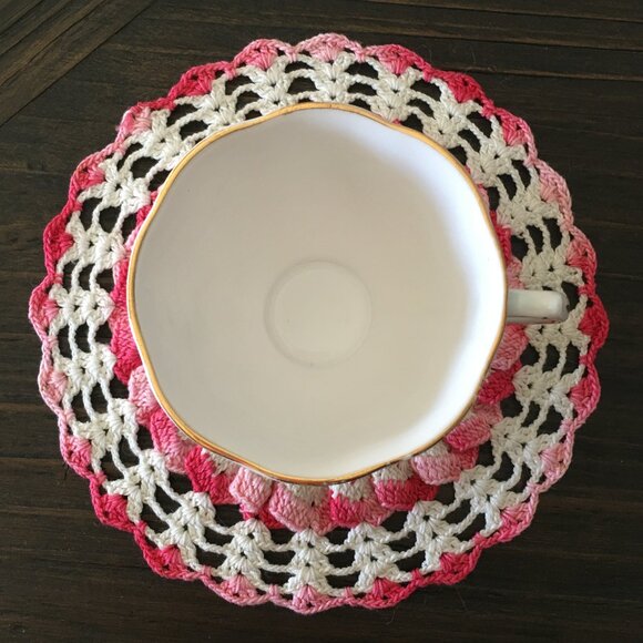 Colclough Blue and White Flowering Fern English Bone China Teacup & Sauc… - Picture 9 of 13